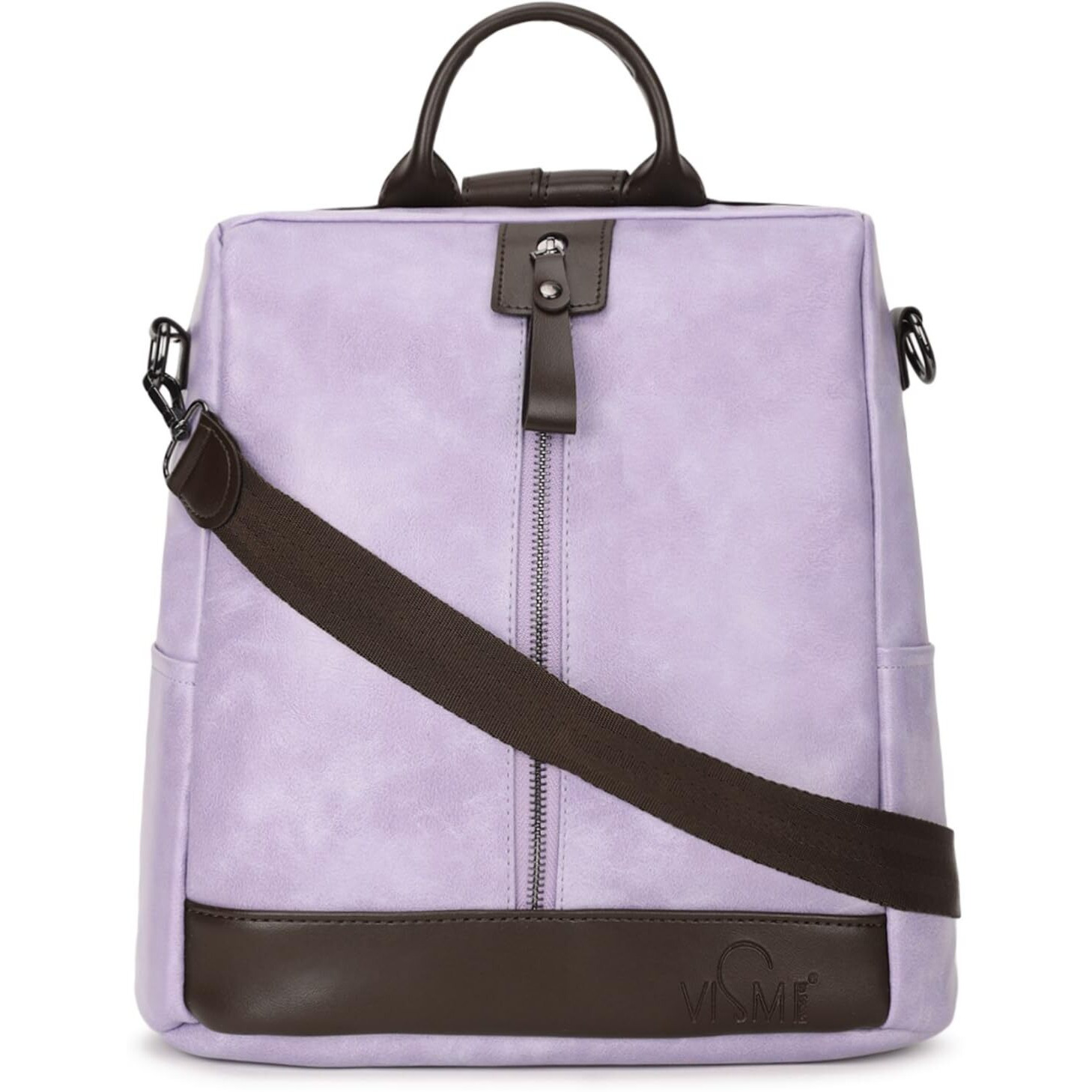 Vismiintrend Stylish Leather Backpacks Bags For Women & Youth Girls, 13" Laptop Bag,Anti Theft, Ladies Purse Handbag, Office/Travel/College/Work/Daily Use, Birthday Gift For Wife/Sister, Rakhi Gifts
