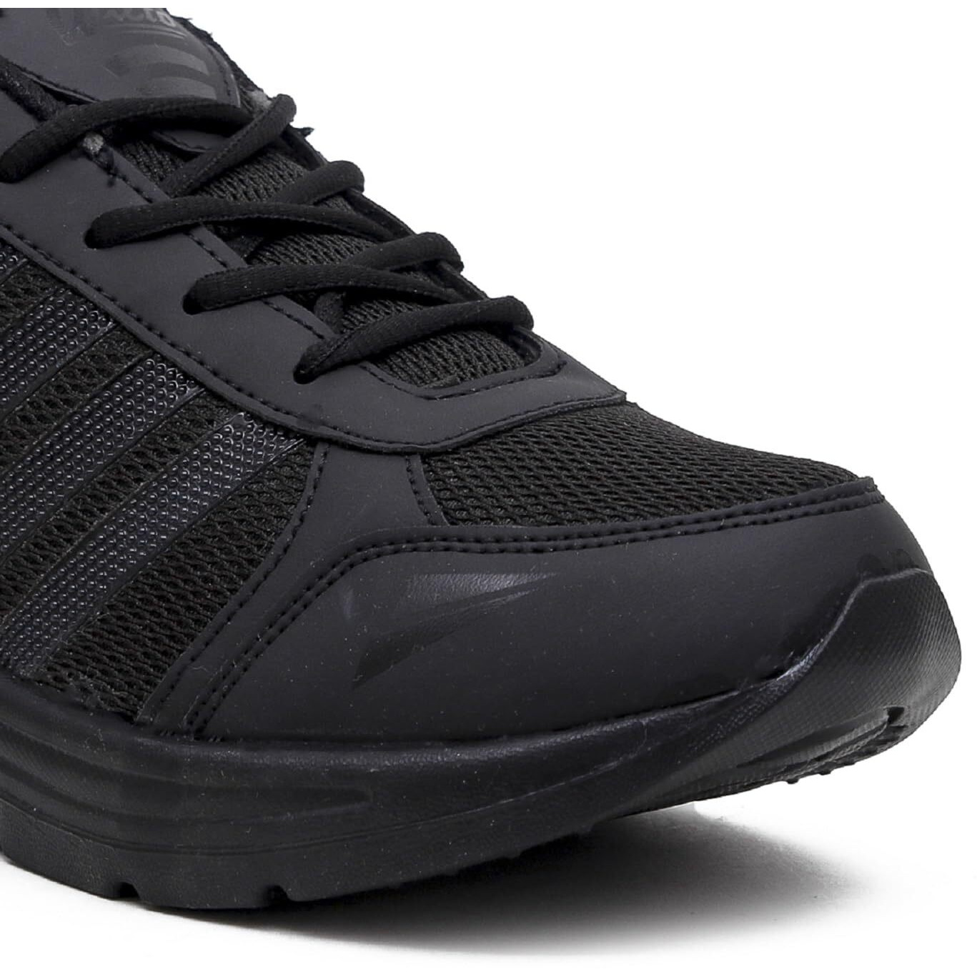 Asian Cosco-13 Lightweight Eva Sole Extra Jump Casual & Sports Sneaker Lace-Up Shoes For Men & Boy's, Black