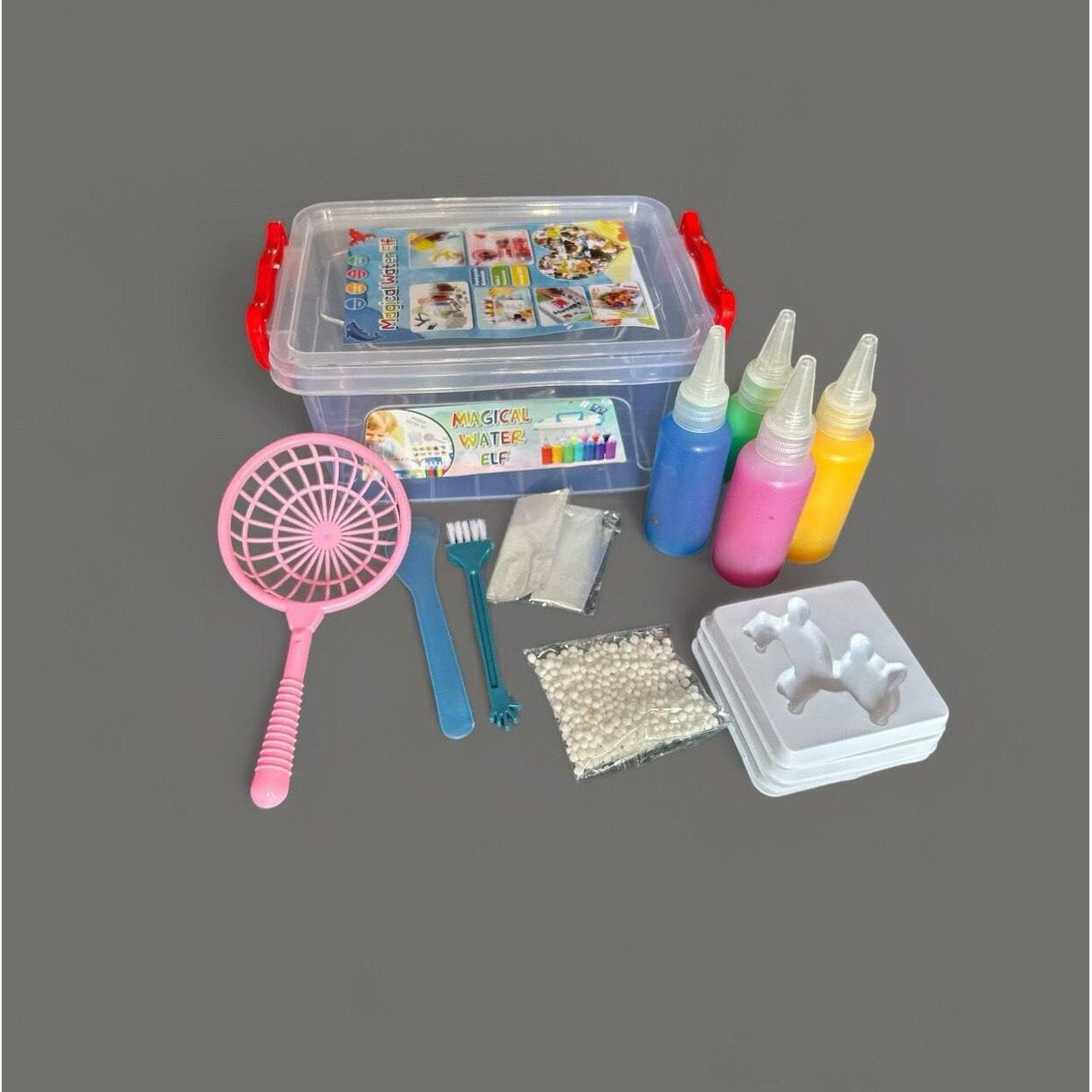 Yrtoys Magic Water Elf Toys, Creative 3D Handmade Magic Gels Toys Homemade Diy Handmade Material Kit (1)