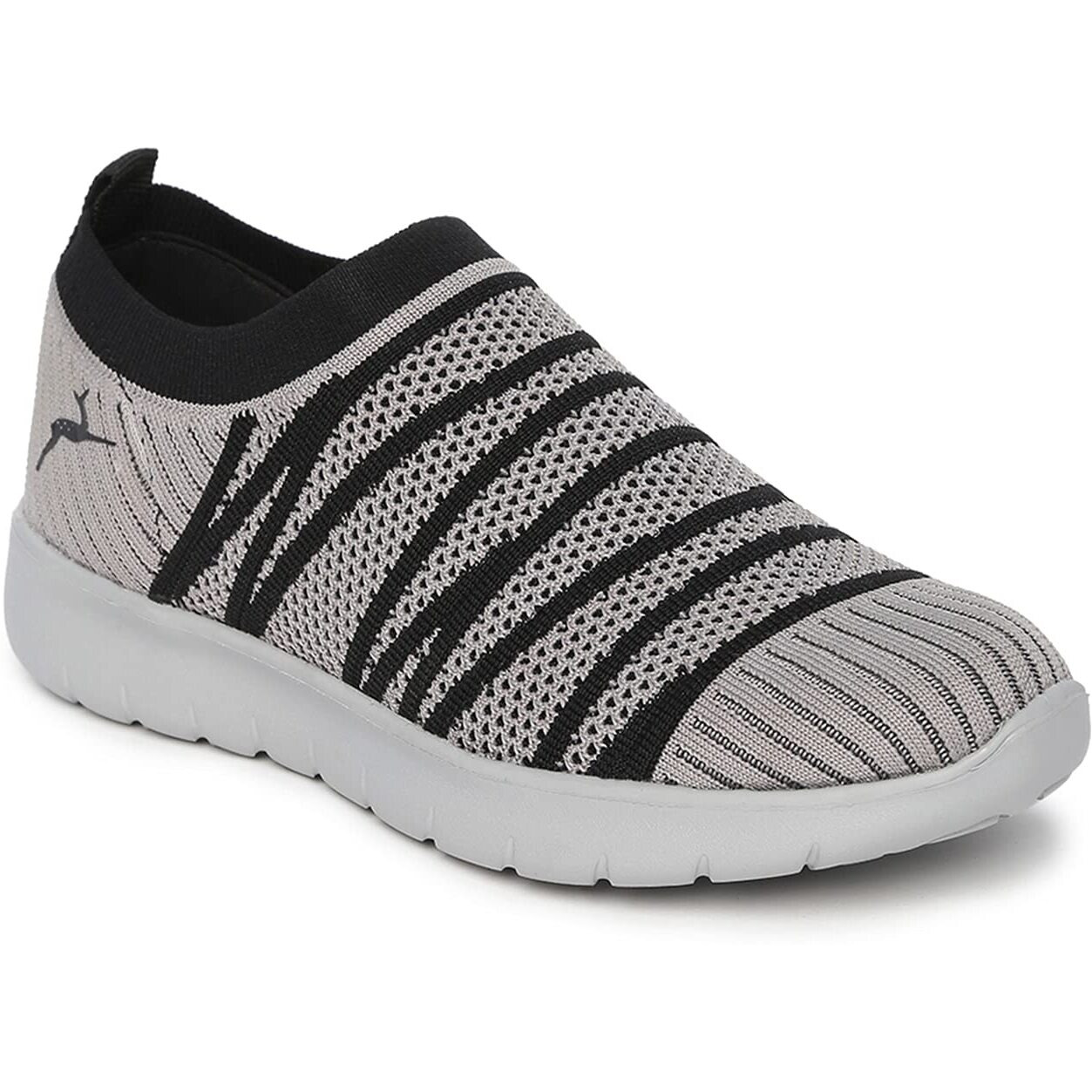 Marc Loire Slip-On Sneakers For Women, Lightweight & Comfortable Walking Sports Shoes Without Laces Black - 6 Uk