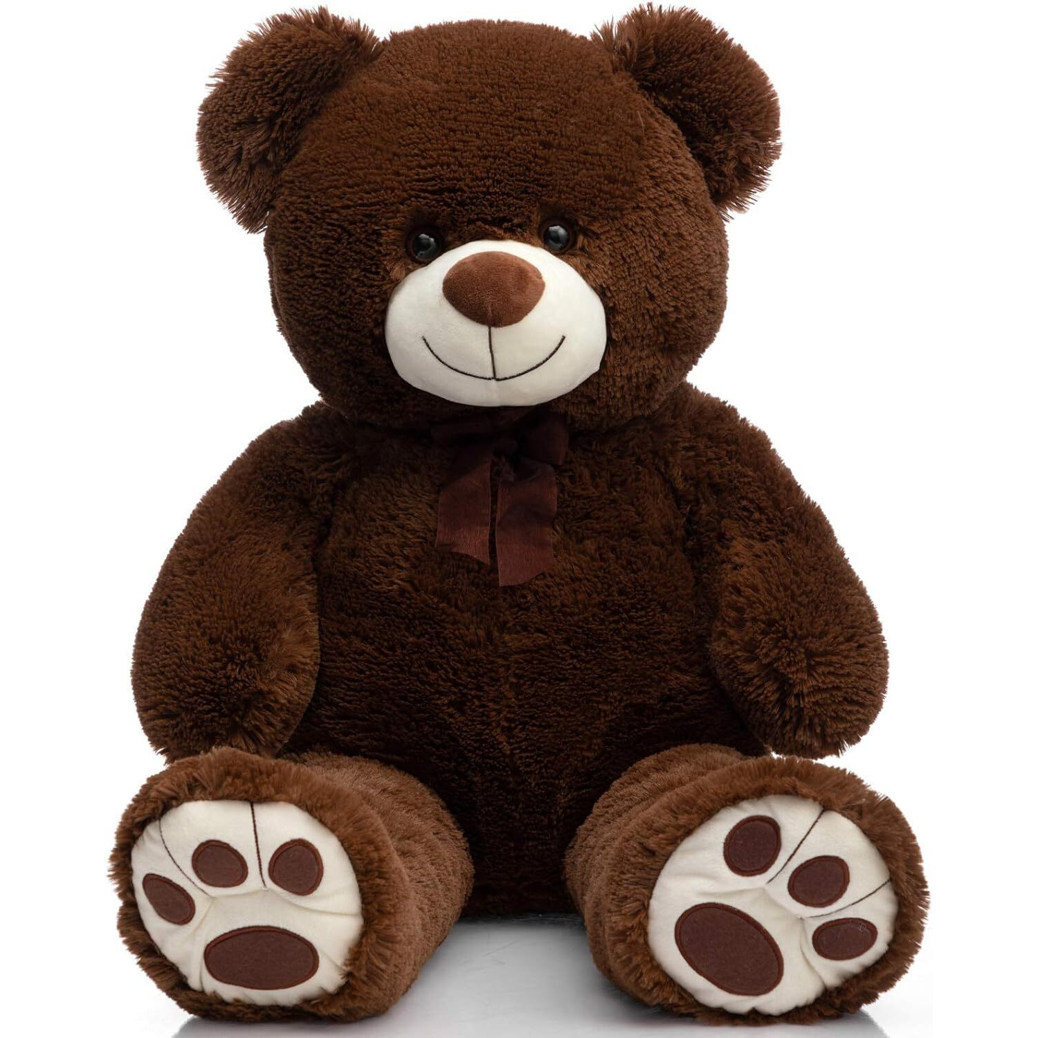 Hug 'N' Feel Soft Toys 3 Feet Coffee Brown Giant Teddy Bear Soft, Plush,Cuddly Stuffed Animal For Kids, Birthdays, Anniversaries, Valentine's Day,Special Occasions Large Huggable