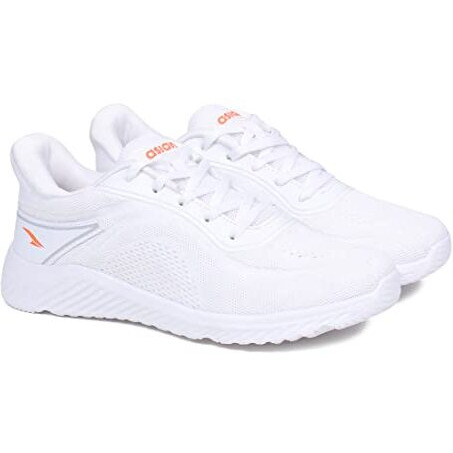 Asian Delta-20 Wonder Sports Running,Walking & Gym Lightweight Lace-Up Casual & Sports Shoes For Men's, White