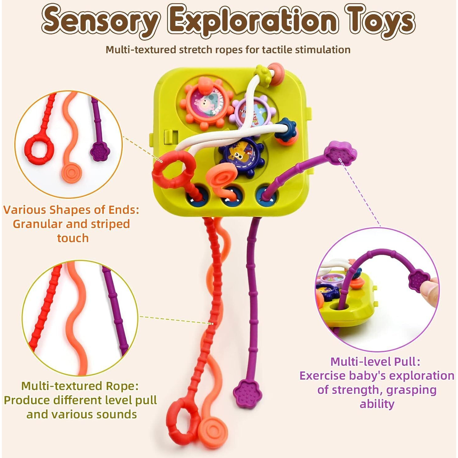 Prime Deals Montessori Toys 7 In 1 Baby Sensory Toys For Kids Educational Learning Shape Sorter Activity Stacking Toy Baby Shape Sorting Toys Interactive Toy Fine Motor Skill Developmental, Multicolor
