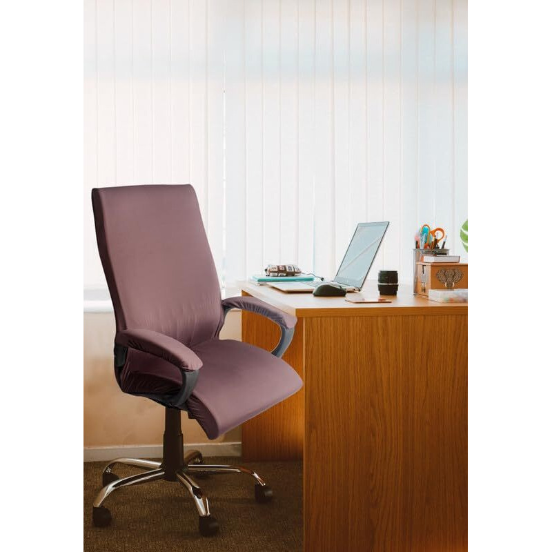 The Furnishing Tree Spandex Boss Chair Cover With Handle Cover Coffee Set Of 10