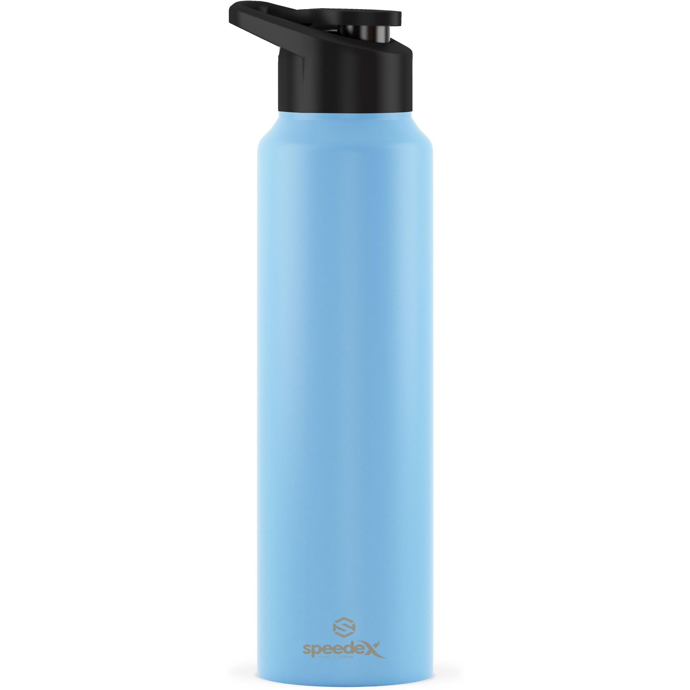 Speedex Stainless Steel Water Bottle 1 Litre, Leakproof Sipper Cap 1 Ltr, Pastel Blue, Bottles 1+ Litre For School, Gym, Office, Boys, Girls, Men, Women, Kids 1Ltr - 1000 Ml - Set Of 3