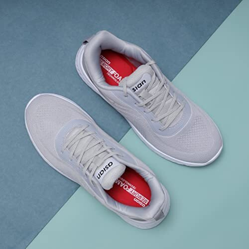 Asian Delta-20 Men's Wonder Sports Running,Walking & Gym Shoes With Casual Sneaker Lightweight Lace-Up Shoes For Men's & Boy's (Grey, 2)