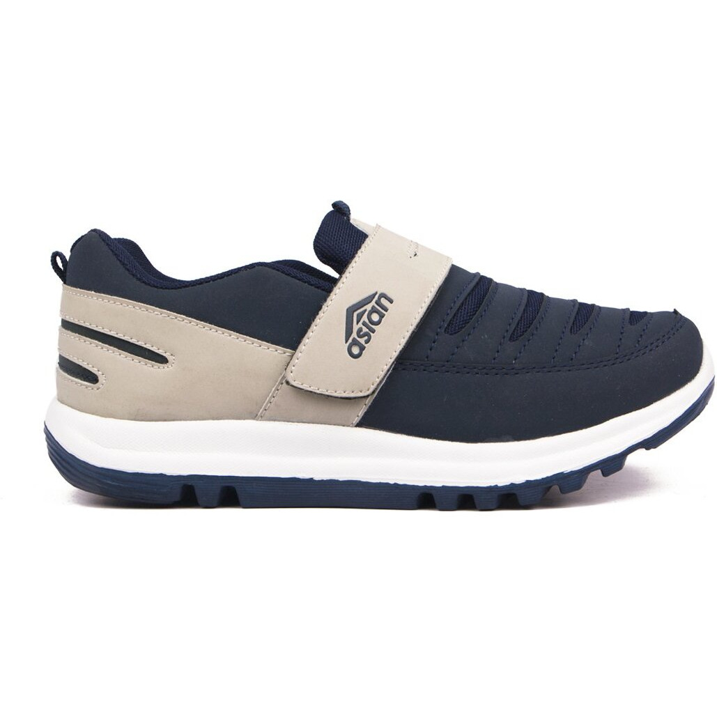 Asian Shoes Boy's Navy Sports Shoe -4 Uk/Indian