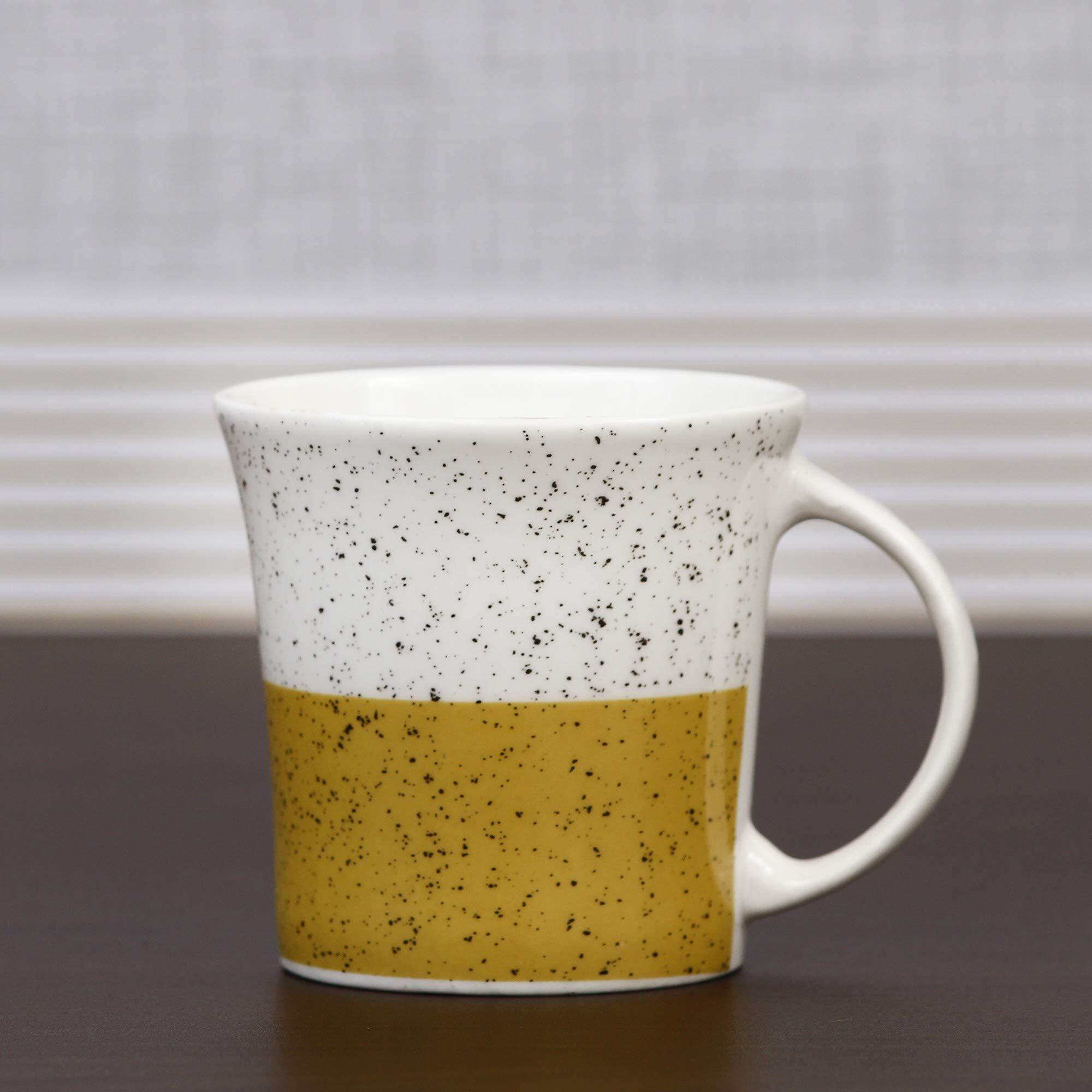 Femora Indian Ceramic Handmade Multicolor Tea Cup Coffee Cup- 6 Pcs- 160 Ml - Small Serving