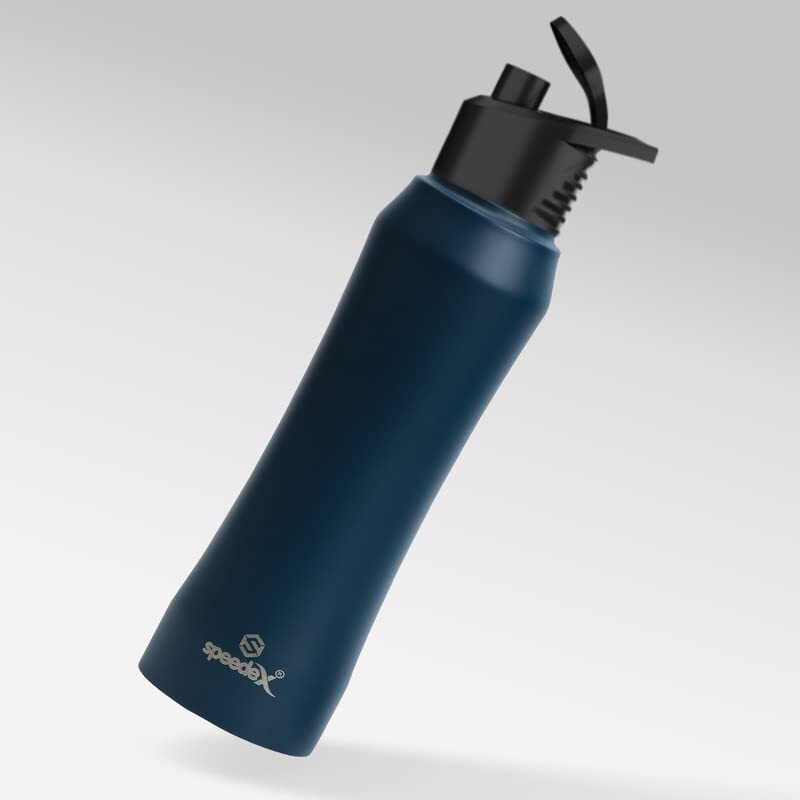 Speedex Stainless Steel Water Bottle 1 Litre, Leakproof Sipper Cap 1 Ltr, Dark Gold, Bottles 1+ Litre For School, Gym, Office, Boys, Girls, Men, Women, Kids, Fridge 1Ltr - 1000 Ml - Set Of 4