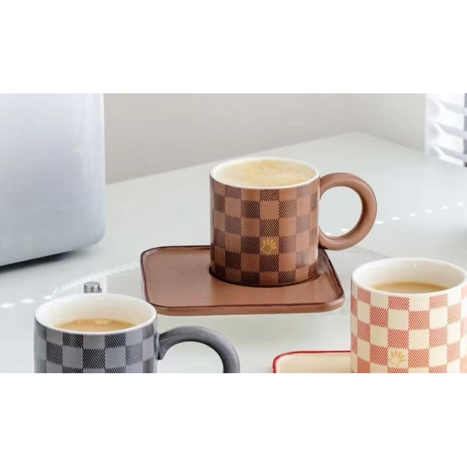 Vasukie Panda Coffee Mug With Lid & Glass Spoon, Mugs For Coffee, Rakhi For Brother, Birthday Gift, Ceramic Mug, 3D Panda Coffee Mug (420Ml  Panda White) (Mug With Tray)