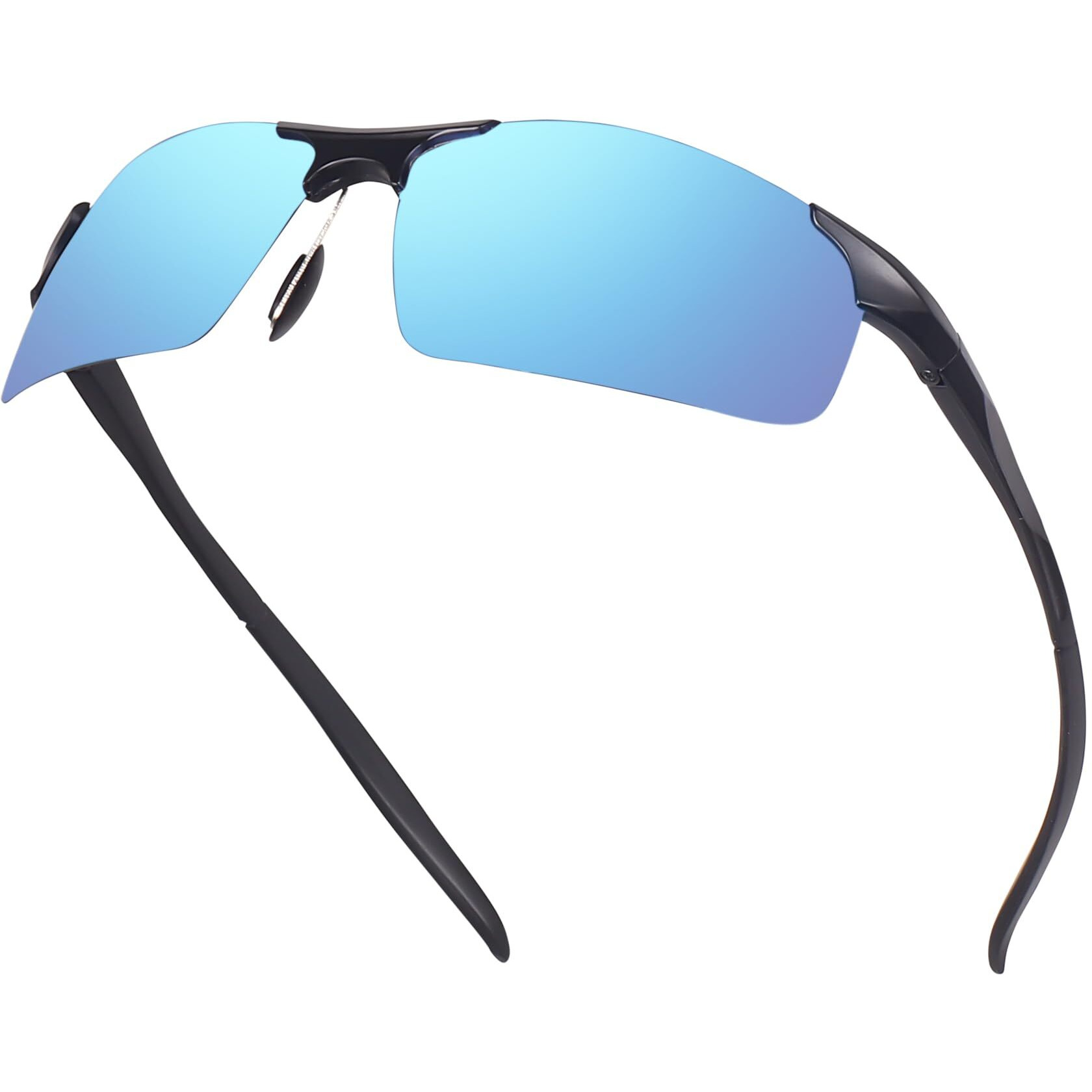 Dervin Uv Protected Polarized Sports Sunglasses For Men & Women | Ideal For Driving, Cycling, Biking & Cricket (Blue)
