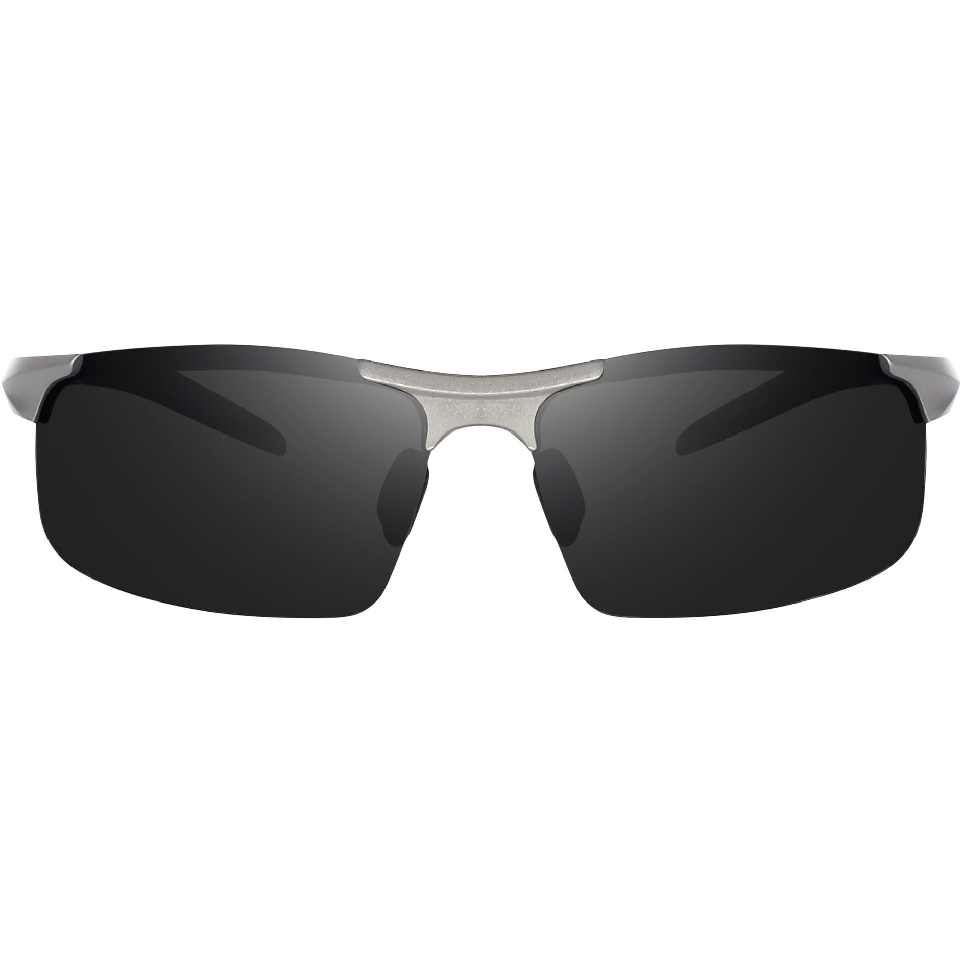 Dervin Uv Protected Polarized Sports Sunglasses For Men & Women | Ideal For Driving, Cycling, Biking & Cricket (Black)
