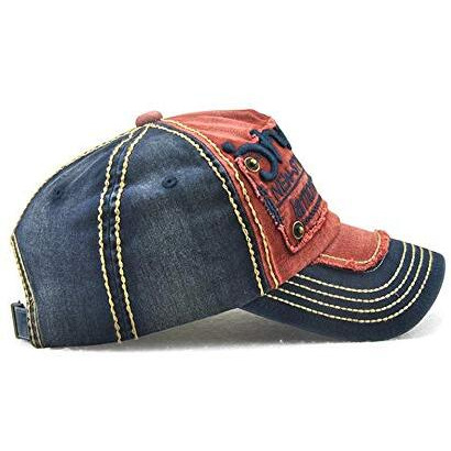 Handcuffs Baseball Cap For Men & Women | Sun Hat | Stylish | Cotton | Adjustable Strap | Summer Wear | Outdoor Activities | Sports | Fitness Casual | Caps Hats (Navy Blue)