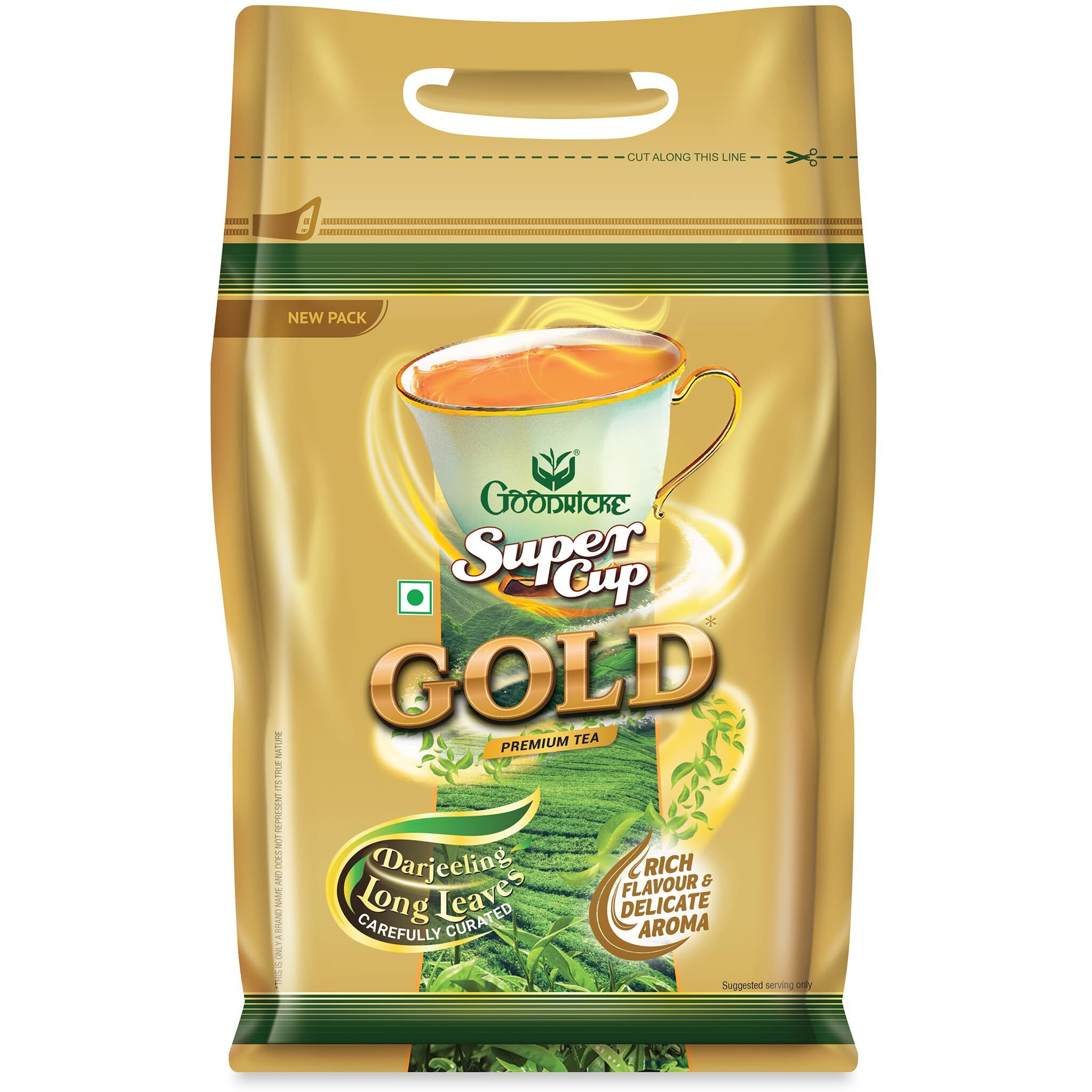 Goodricke Supercup Gold 1 Kg | Darjeeling & Assam Tea | Rich Taste, Irresistible Aroma | Flavour Of Darjeeling