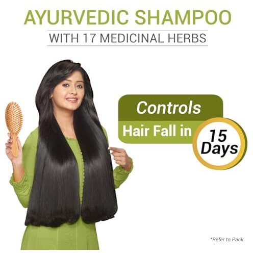 Sesa Ayurvedic Medicinal Shampoo Hairfall Control Anti Dandruff Shampoo Infused With 17 Ayurvedic Herbs Smooth & Shiny Hair For Men & Women (Shampoo + Conditioner)