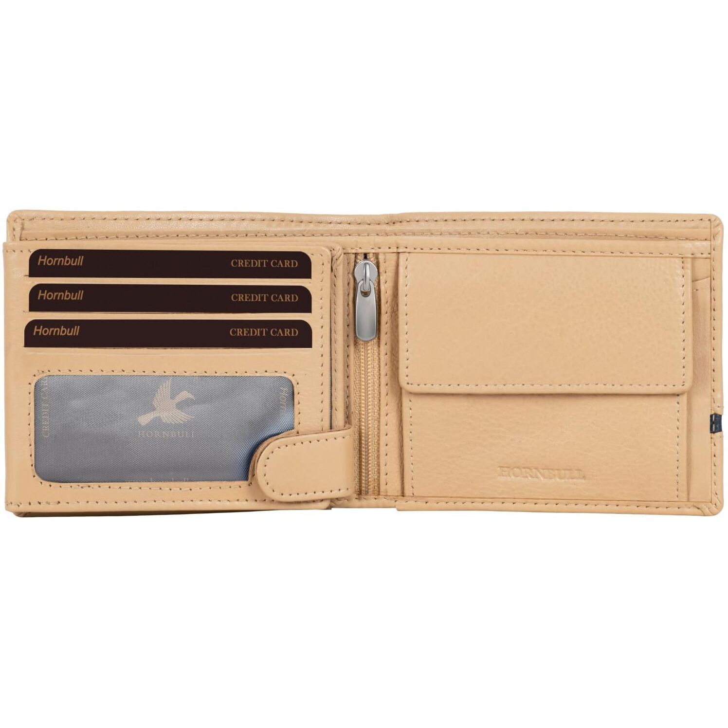 Hornbull Vegas Dune Wallet For Men | Men's Leather Wallet, Beige