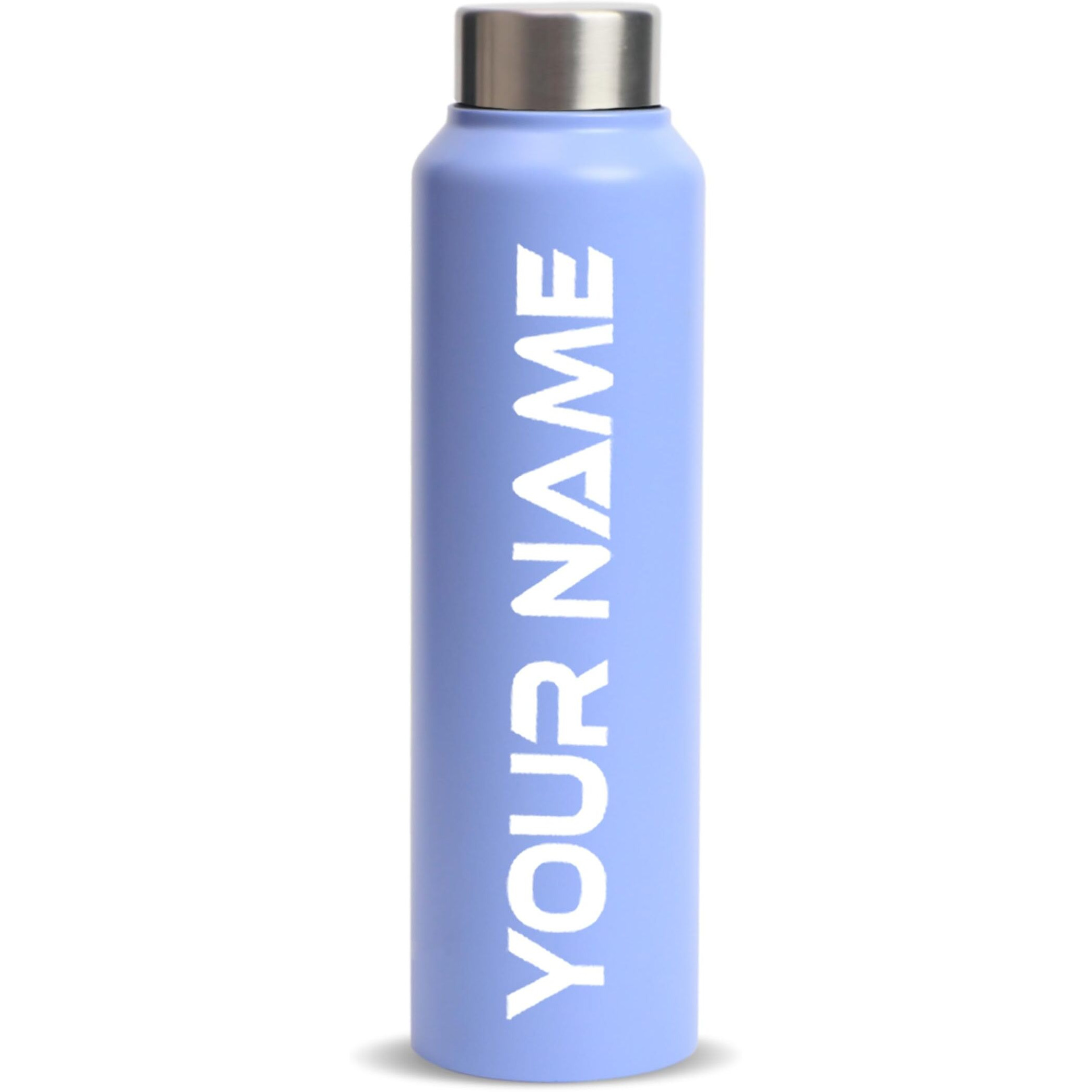 Speedex Stainless Steel Water Bottle 1 Ltr For Kids, Boys, Girls, 1 Litre Bottles For Gym, Sports, Fridge Use, School & Office - 1000Ml, Light Purple Colour, Steel Cap