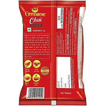 Goodricke Ctc Leaf Tea - 250 Gm | 100% Pure & Natural Loose Leaves Tea | Chai Patti | Kadak Chai | Second Flush Ctc Tea | Richer Taste & Sweet Lasting Aftertaste