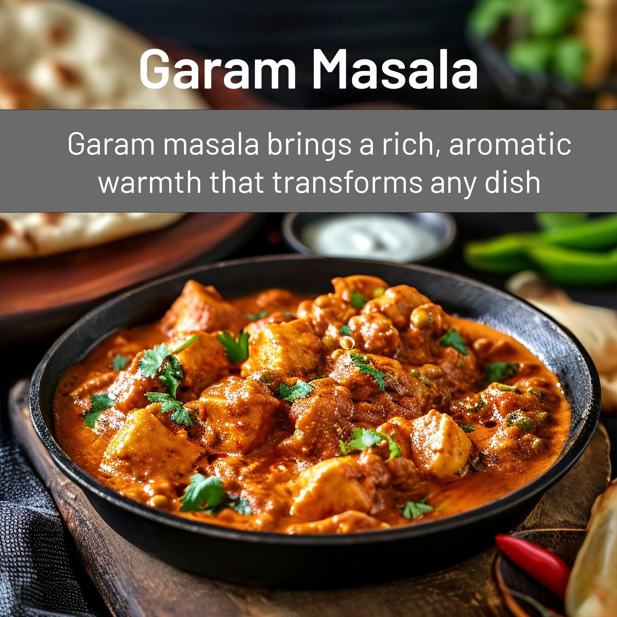 Sitavatika 100% Natural Garam Masala Powder 400Gm With Aromatic Blend Of Whole Spices For Cooking No Added Colours And Chemicals Pack Of 4X 100G