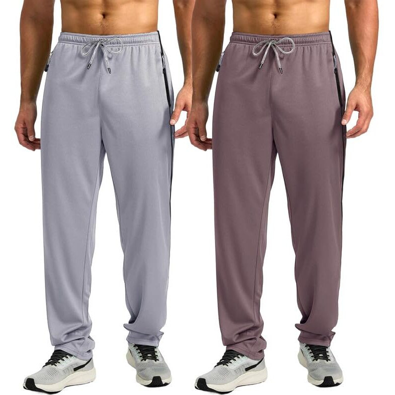 Pinkmint Men's Combo Track Pant L Spendex Pocket Regular Track Pant L Stylish Sports & Gym Wear (Pack Of 2)