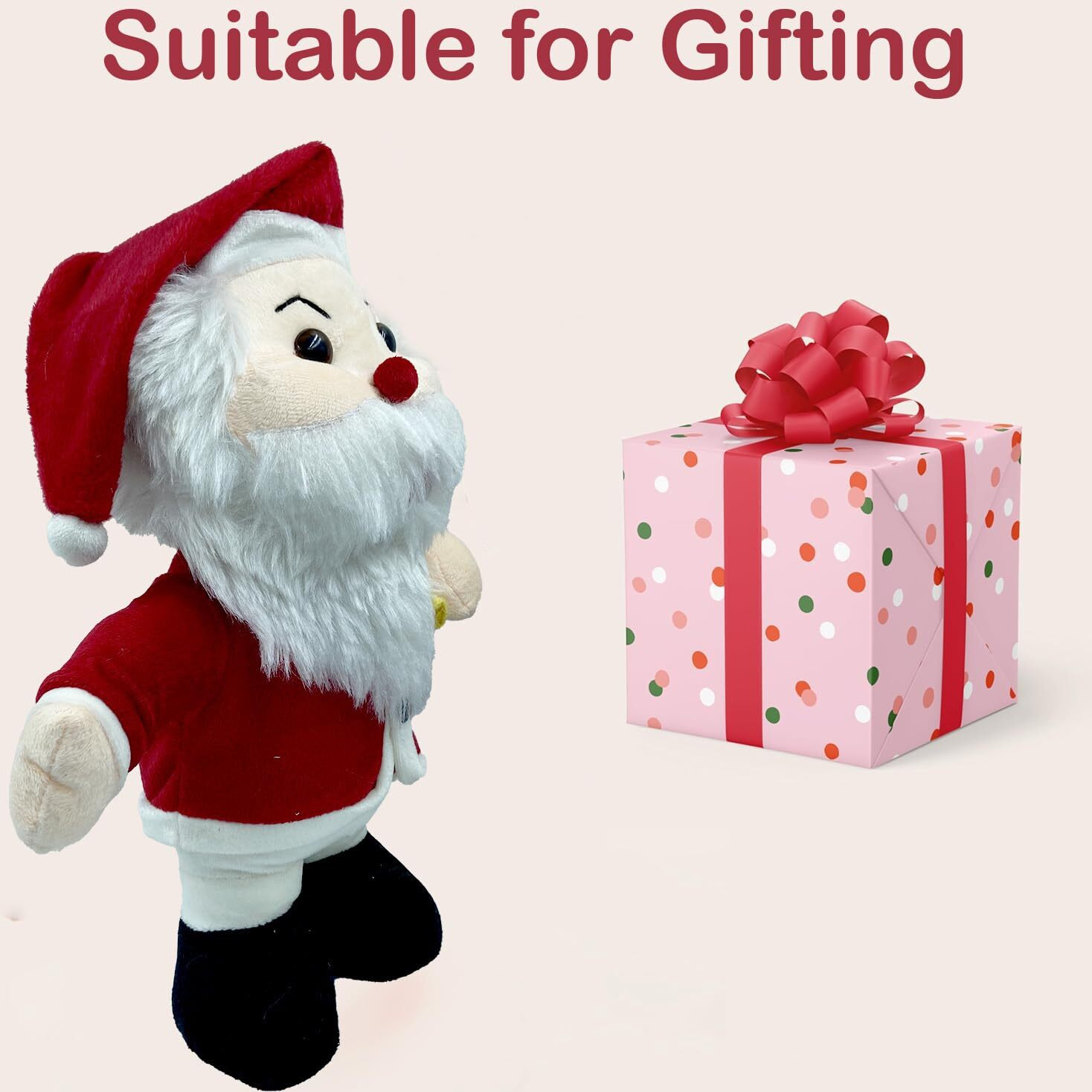 Storescent Handmade Santa Claus Soft Toy For A Joyful Christmas Surprise Perfect Plush Gift For Girls & Boys (Santa Claus 35Cm)