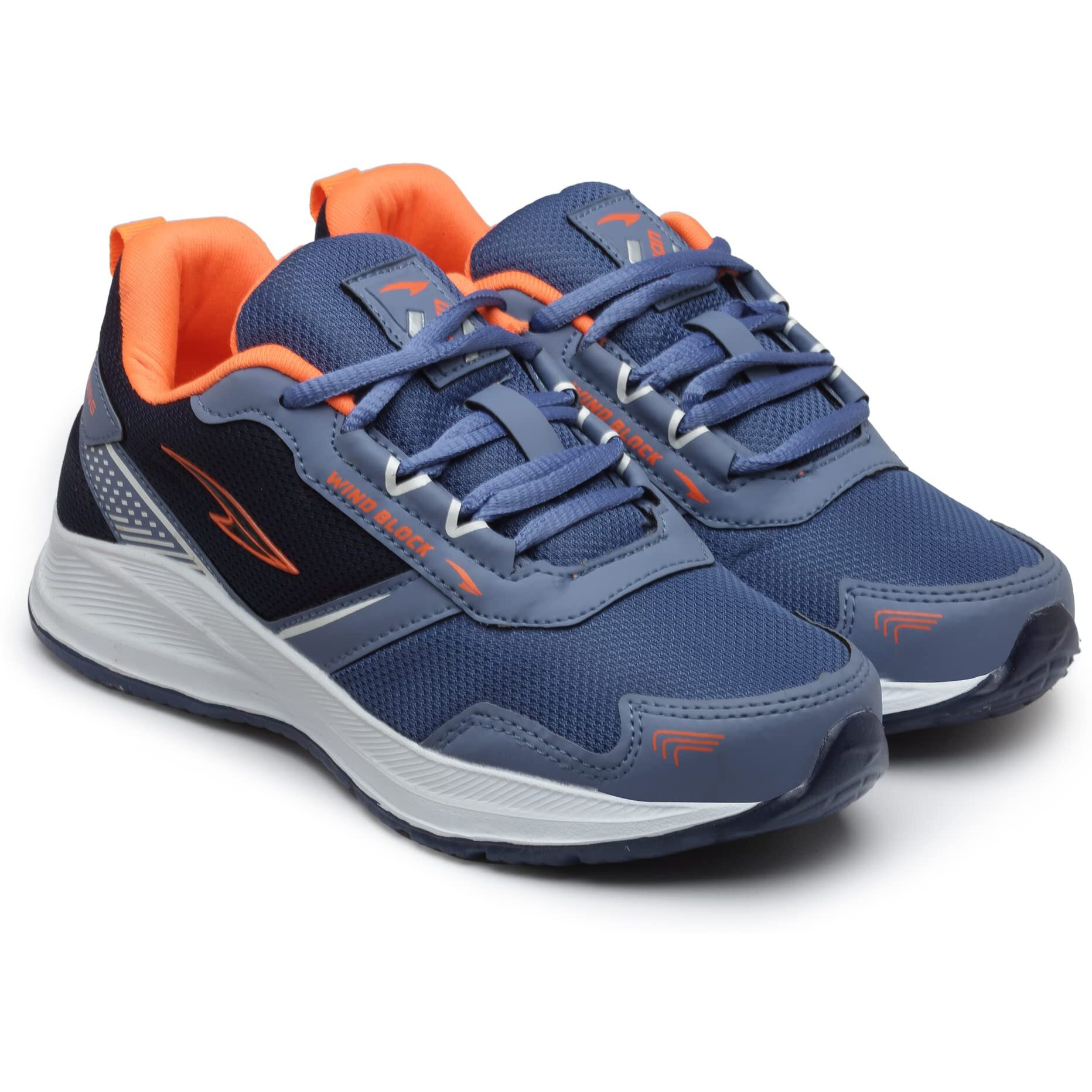 Asian Kid's Vayu-01 Sports Running,Walking,Outdoor Shoes With Eva Sole Extra Jump Casual Sneaker Shoes For Boy's Slate Blue