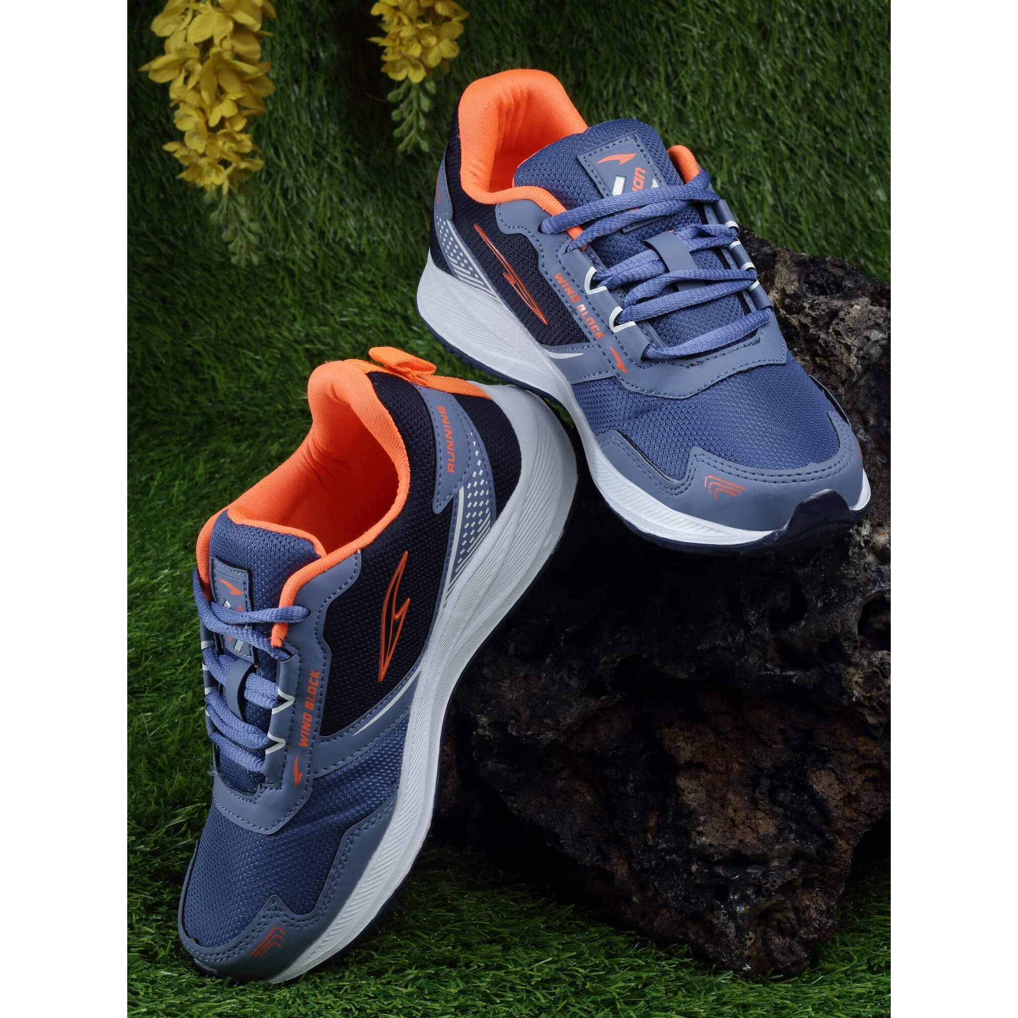 Asian Kid's Vayu-01 Sports Running,Walking,Outdoor Shoes With Eva Sole Extra Jump Casual Sneaker Shoes For Boy's Slate Blue