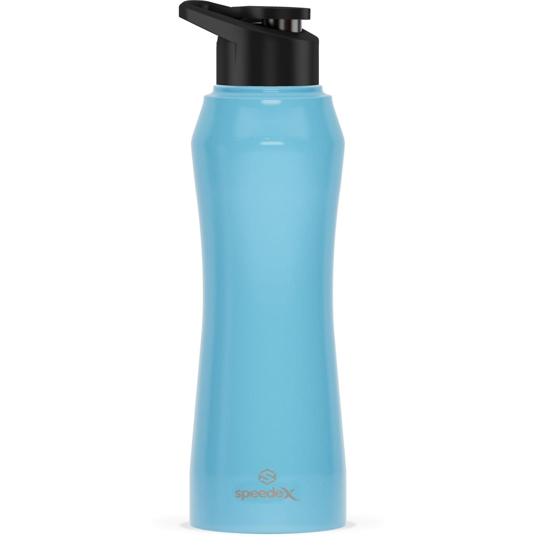 Speedex Stainless Steel Water Bottle 1 Litre, Leakproof Sipper Cap 1 Ltr, Light Blue, Bottles 1+ Litre For School, Gym, Office, Boys, Girls, Men, Women, Kids, Fridge 1Ltr - 1000 Ml - Set Of 1