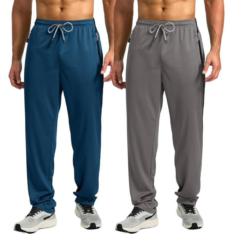 Pinkmint Men's Combo Track Pant L Spendex Pocket Regular Track Pant L Stylish Sports & Gym Wear (Pack Of 2)
