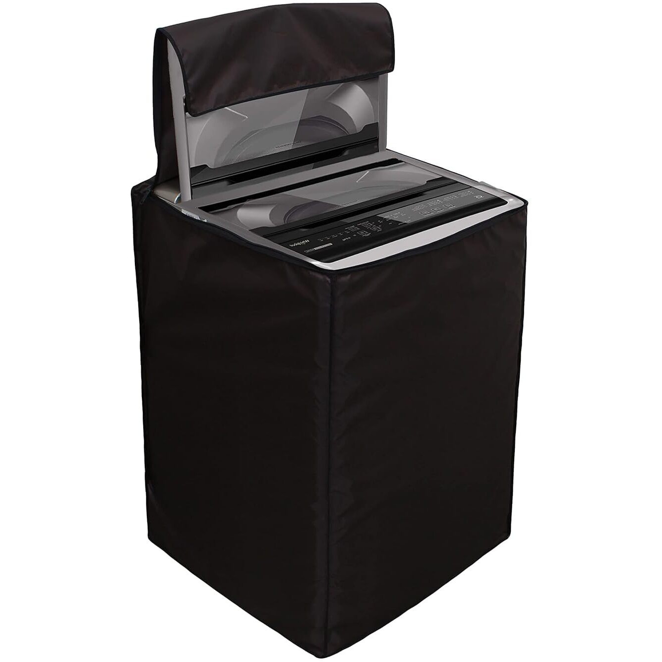 Star Weaves Washing Machine Cover Top Load 6 Kg, 6.5 Kg, 7Kg & 7.5 Kg - Waterproof & Dust-Proof Fully Automatic Washing Machine Cover (Coffee), Polyester