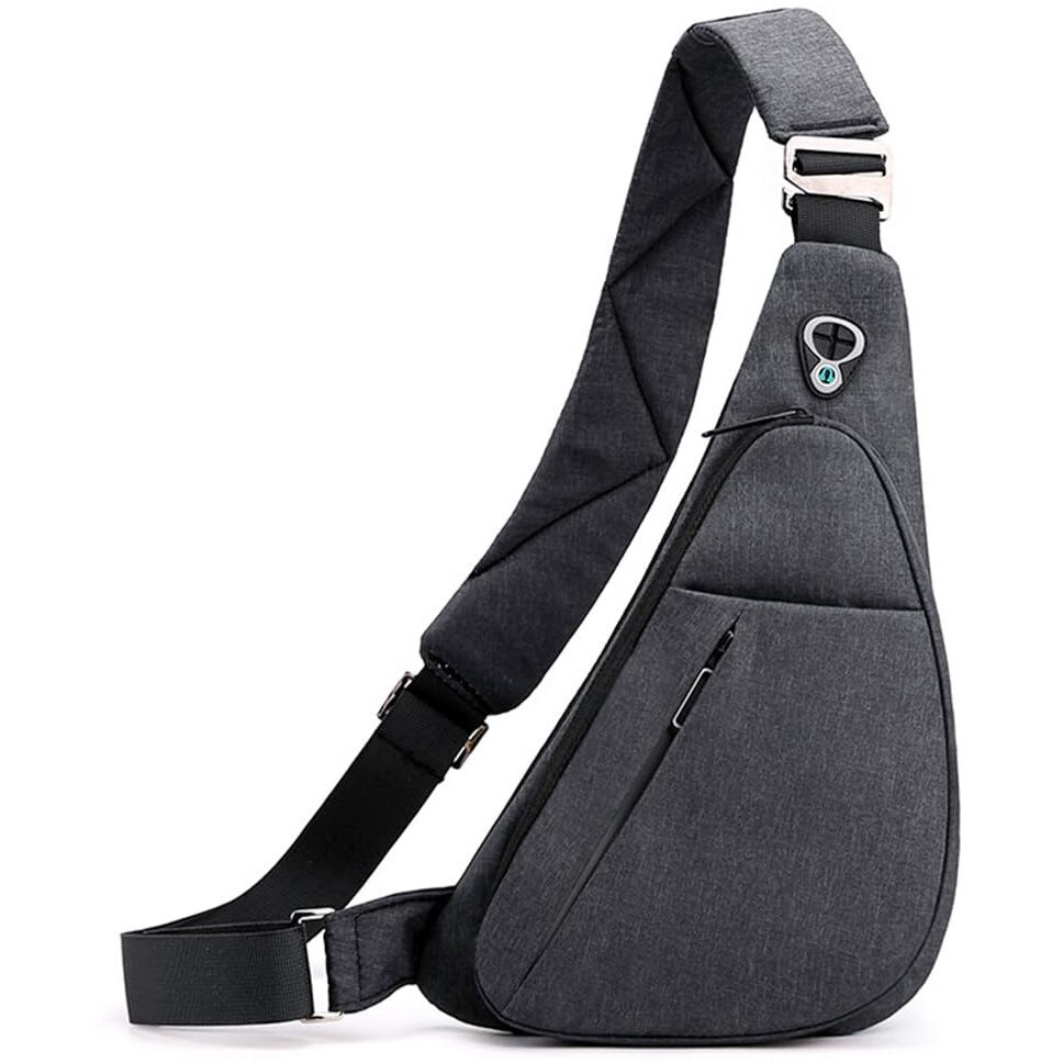 Gustave Sling Bag For Men Waterproof Fanny Pack Cross Body Bag Stylish Side Bag With Adujustable Shoulder Strap Lightweight For Outdoor, Travel, Hiking, Sports(22Cm X 4Cm X 35Cm)