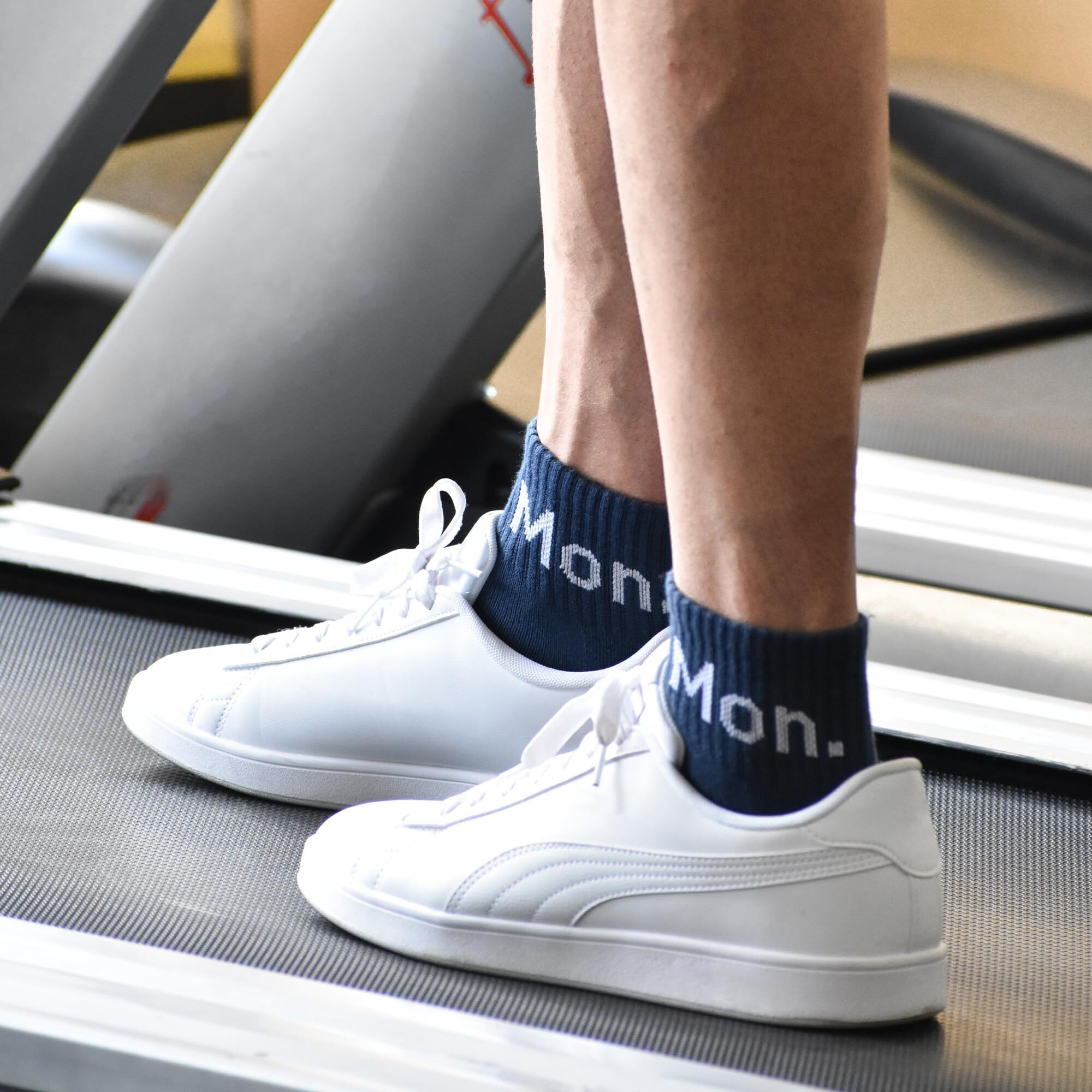 The Sock Street Ankle Length Socks For Men Combo, Made With Durable & Breathable Cotton, Anti Odour & Anti Bacterial, 5 Pair Days Of The Week, Ideal For Gym, Running, Office, Sports Sox - Multicolor