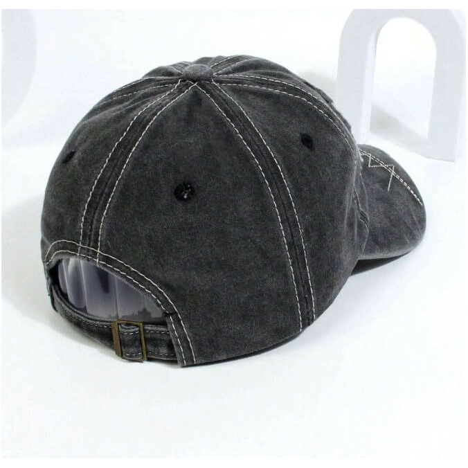 Handcuffs Stylish Cotton Adjustable Baseball Cap For Men And Women, Embroidered Unisex Cap For Summers (Blue)