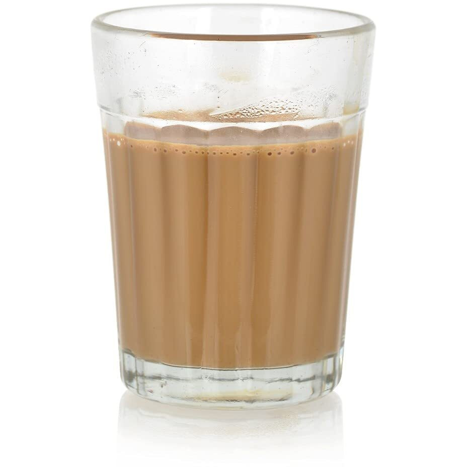 Satyam Kraft 18 Pcs Tea Chai Milk Coffee Small Glass Cups Mug Best Items Home Crockery For Brother, Sister, Women, Men, Girls For Gifting (Transparent, Pack Of 18) (100 Ml)
