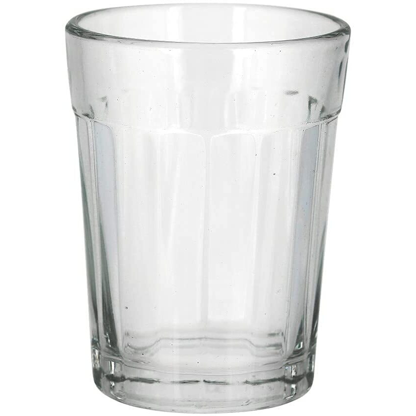 Satyam Kraft 18 Pcs Tea Chai Milk Coffee Small Glass Cups Mug Best Items Home Crockery For Brother, Sister, Women, Men, Girls For Gifting (Transparent, Pack Of 18) (100 Ml)