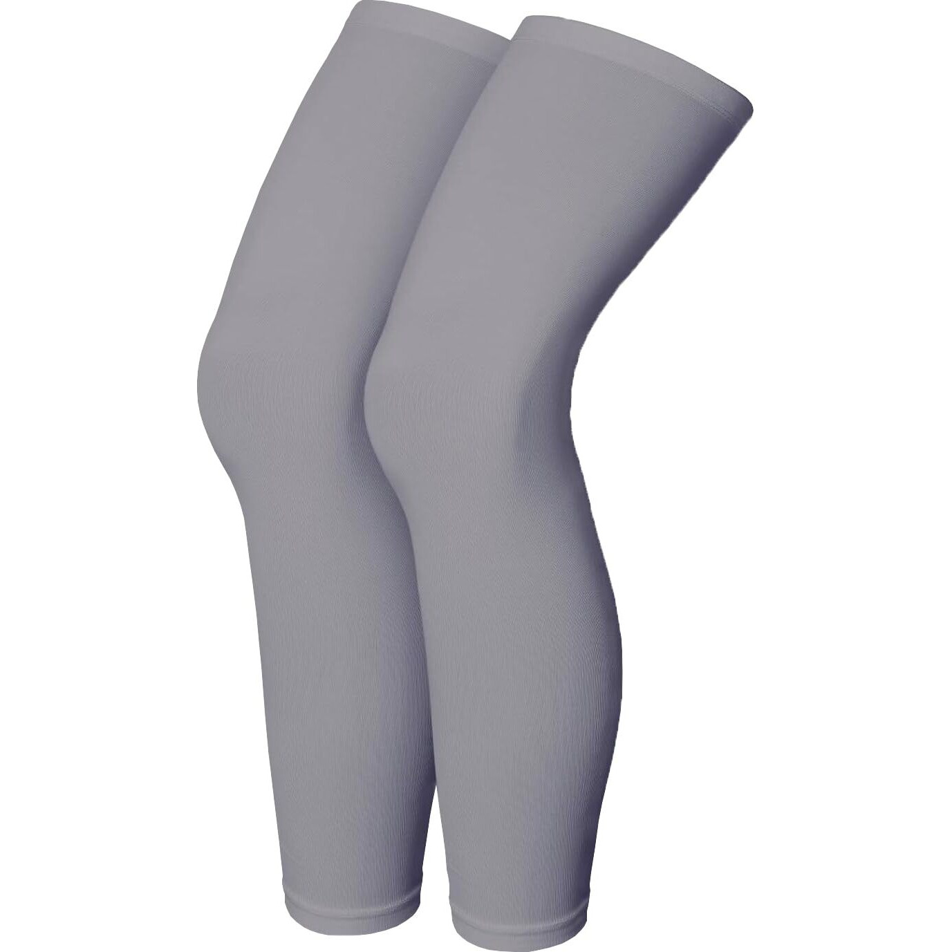 Mizuna Leg Sleeves Unisex Sports Compression Sun Protection Thigh Non-Slip Upf Cooling Full Length Cycling Riding Golf Football Running Winterlegblackgrey