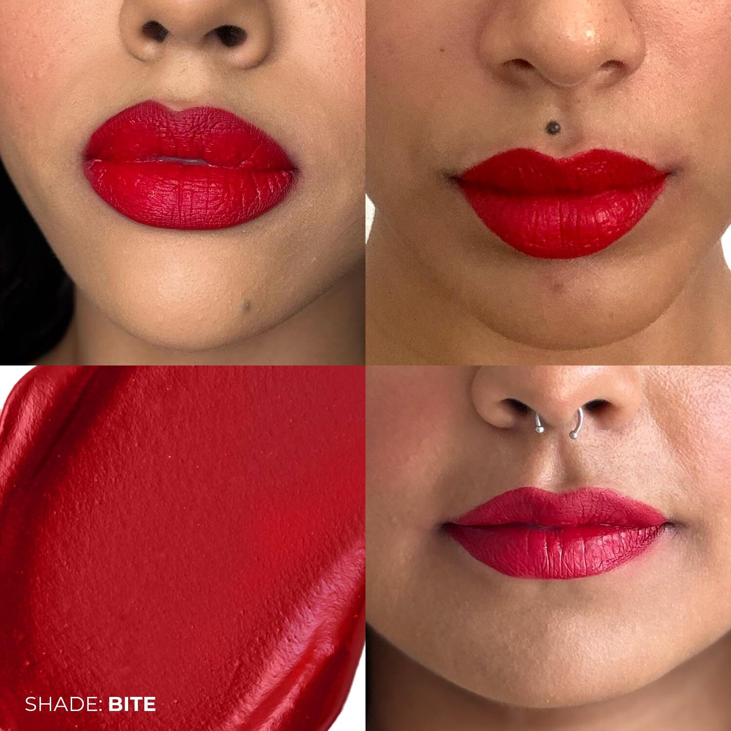 Fae Beauty Lip Whip 12Hr Comfortable Matte Liquid Lipstick (10Ml) | Long Wear | Non Drying | Soft Mousse Smudgeproof Formula | Vegan | With Moisture Lock Technology | Enriched With Vitamin E And Cherry Coffee - Bite