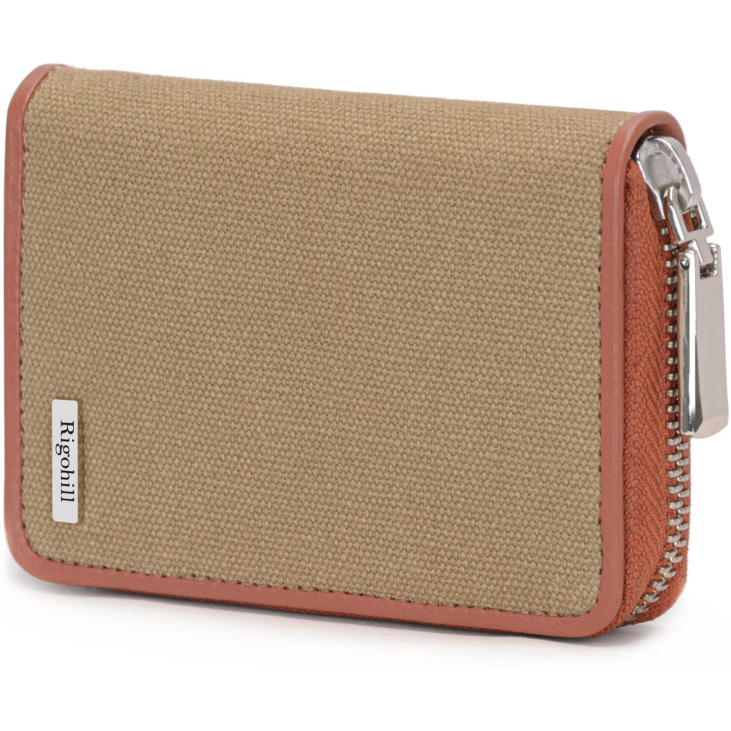 Rigohill Vittori Rfid Blocking Leather Wallet For Men | Wallets Men Leather | Mens Wallet With 14 Card Slot (Rust)