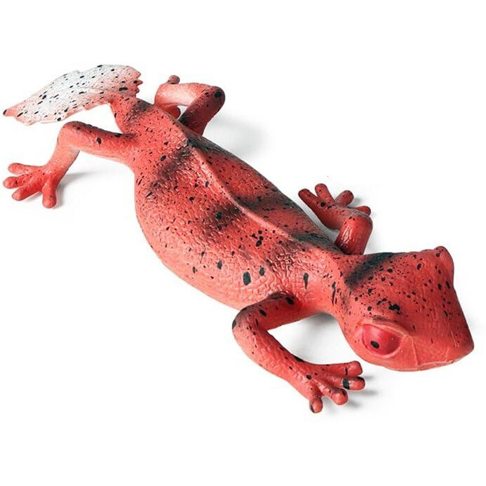 Super Toy Reptile Toy For Kids Realistic Gecko Lizard Figurine Rubber Animal Cold Blooded Lifelike Soft Prank Toys Educational Gift Boys Girls