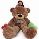 Sadar Deal 7 Feet Coffee Teddy Bear  Soft & Cuddly Giant Plush Stuffed Animal For Kids, Adults, And Special Occasions, Cute And Adorable(7 Feet, Coffee)