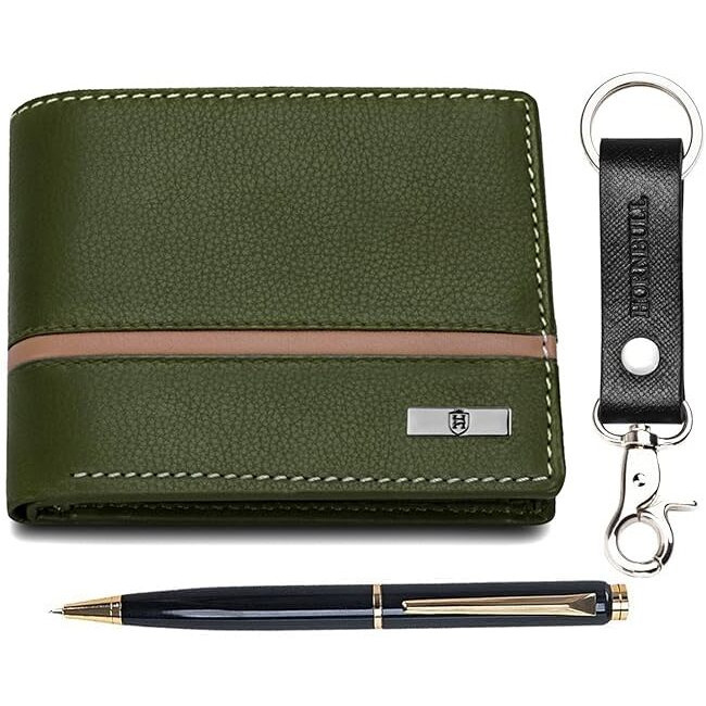 Hornbull Denial Leather Wallet For Men | Wallets Men With Rfid Blocking | Mens Wallet (Pn153)