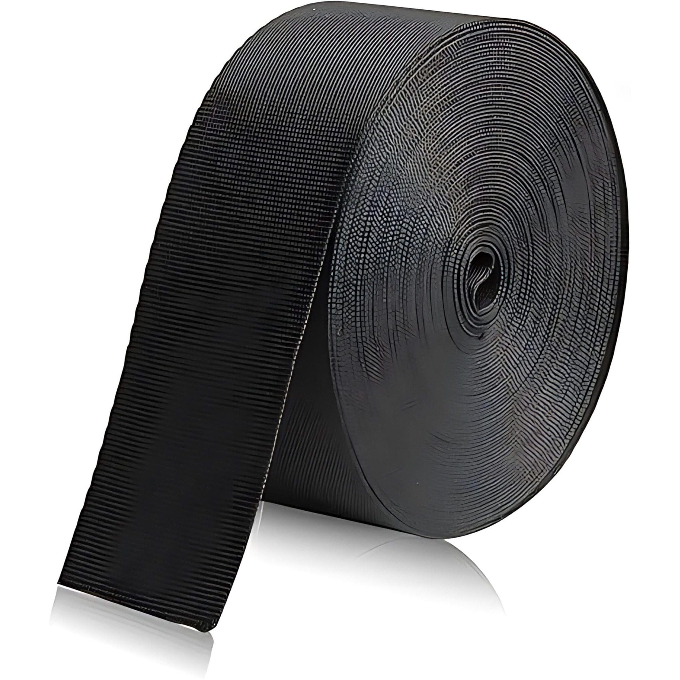 Apav Heavy-Duty 2-Inch Wide Nylon Webbing Strap - Versatile & Durable For Outdoor Gear, Sports Equipment, Pet Collars, Leashes, Bag Belts & Diy Projects (50 Meter (Black))