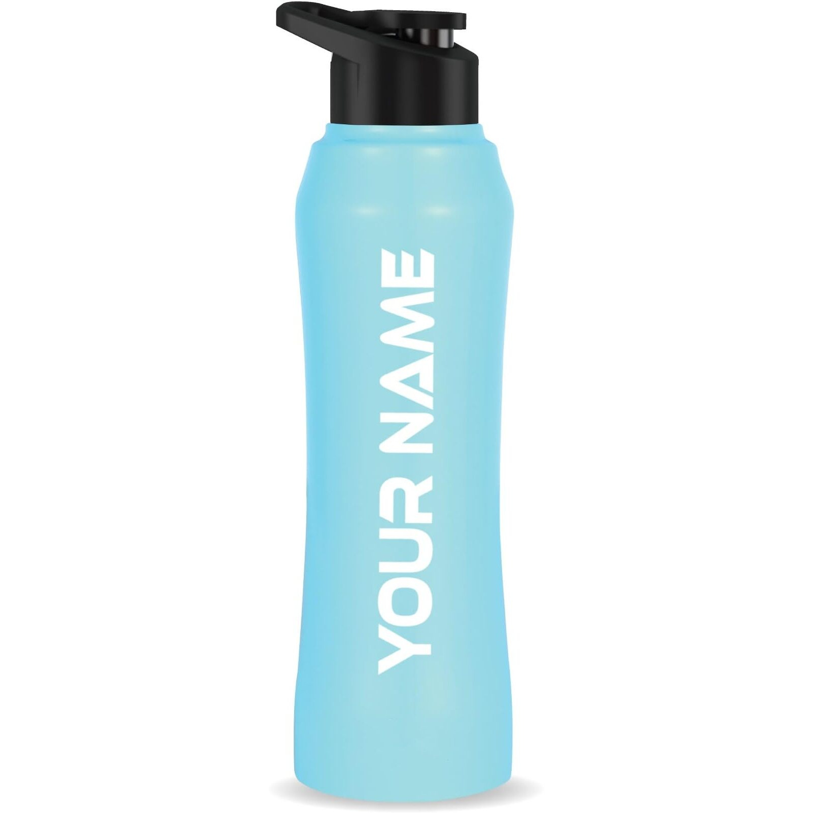 Speedex Customised Stainless Steel Water Bottle 1 Litre, Light Blue, Customized School, Gym, Office Bottles - Personalised Gifts For Boys, Girls, Men, Women, Kids, Fridge 1Ltr - 1000 Ml