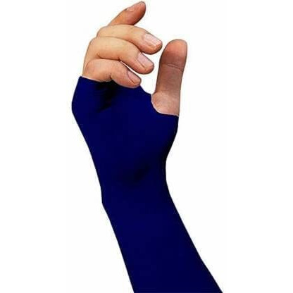 Yogjat Arm Sleeves Men & Women Sunlight Protection Protection From Dust, Pollution, Sunburn, Uv Protection - Suitable For, Sports - Hand Summer Gloves (Blue)