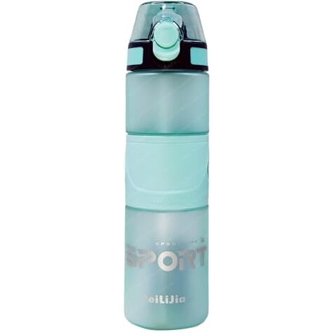 Funblast Unbreakable Water Bottle With Sipper & Straw - Bpa Free, Leak-Proof Water Bottle Ideal For Office, Sports, School, Gym - (700 Ml) (Light Green) - Polycarbonate & Polypropylene, Pack Of 1