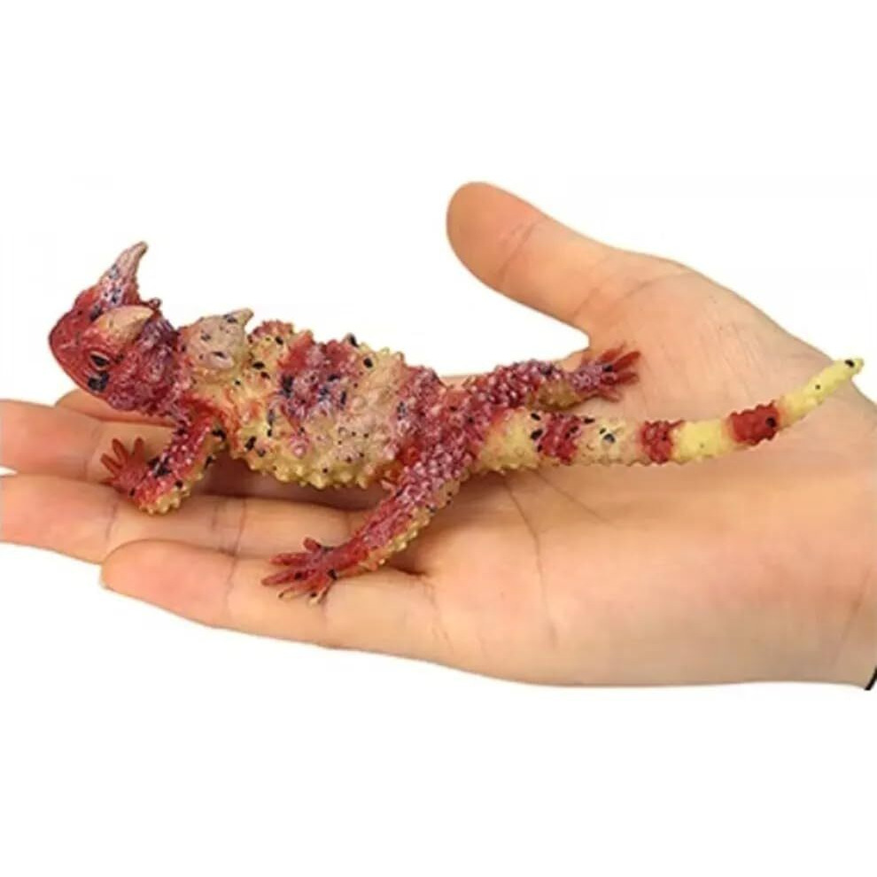 Super Toy Reptile Toy For Kids Realistic Gecko Lizard Figurine Rubber Animal Cold Blooded Lifelike Soft Prank Toys Educational Gift Boys Girls