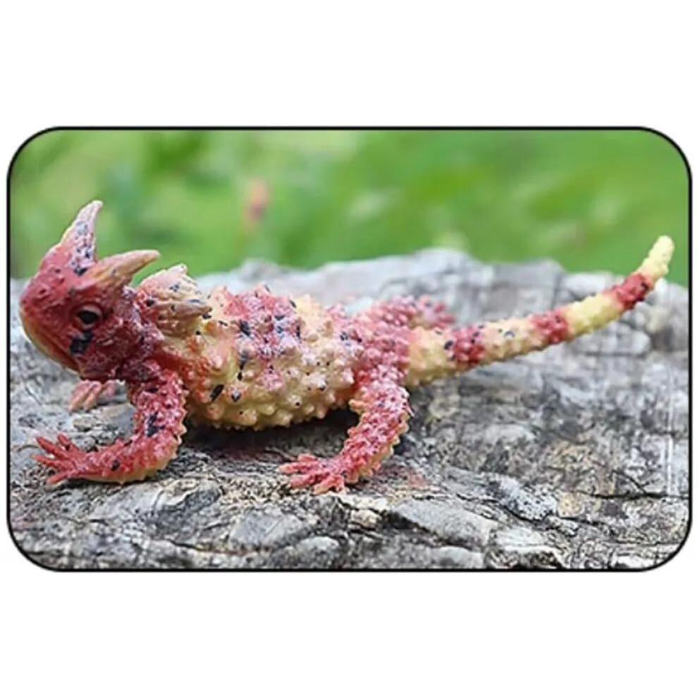 Super Toy Reptile Toy For Kids Realistic Gecko Lizard Figurine Rubber Animal Cold Blooded Lifelike Soft Prank Toys Educational Gift Boys Girls