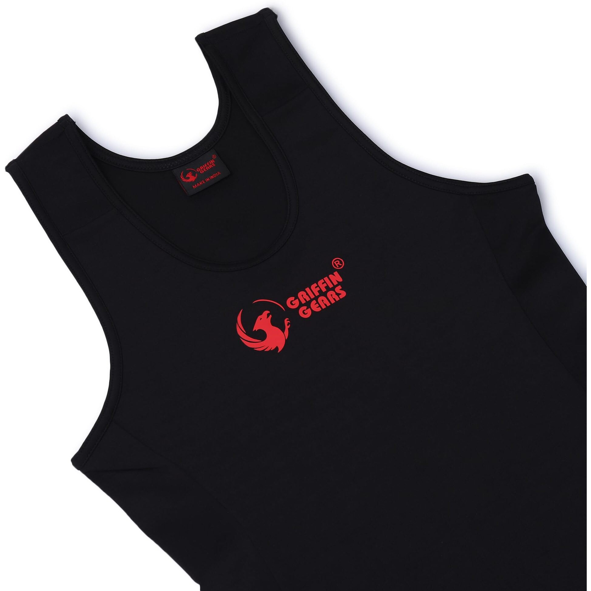 Griffin Gears Unisex Sports Powerlifting Costume ||Wrestling Singlet For Men's & Women's (X-Large)