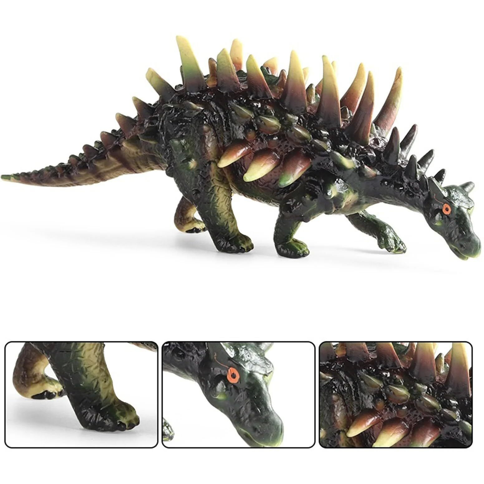 Super Toy Jumbo Huayangosaurus Dinosaur Toy For Kids 3-12 Years Big Size 10 Inch Realistic Dinosaur Action Figure Educational Wild Animal Toys For Boys & Girls