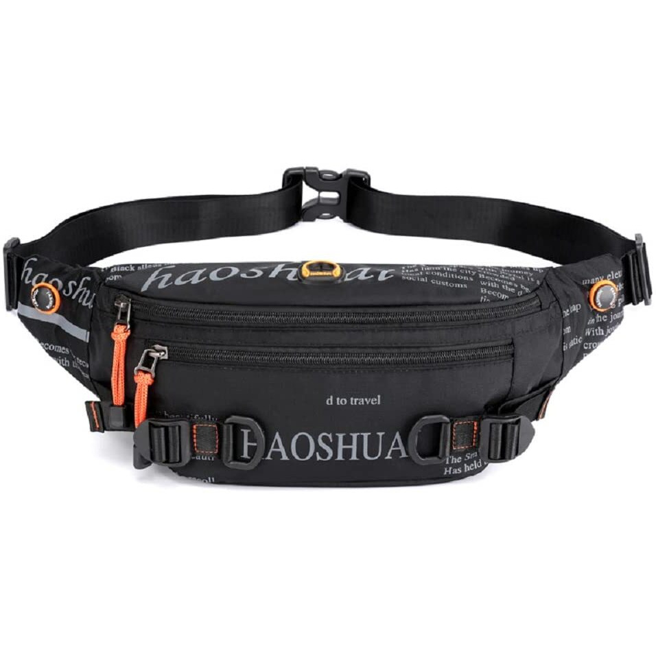Gustave Waist Bag For Men Women, Waterproof Chest Bag Stylish Fanny Pouch Bag Sport Belt Bag For Travel Running Outdoor Sports Cycling